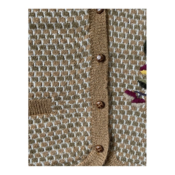 Vintage Koret Mohair Blend Knit Sweater Vest Button Front Size Small - Picture 4 of 9